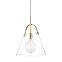 Lampa wisząca 1 LIGHT duża Mitzi