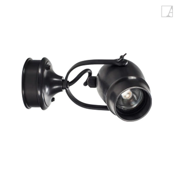 Lampa ścienna Authentage Micro na okrągłej podstawie