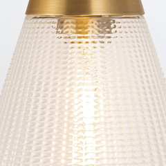 Kinkiet Willard - 1 źródło światła - Vintage mosiądz