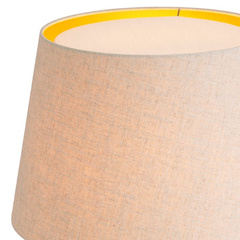 Lampa stołowa Callao piano black finish incl shade Eichholtz