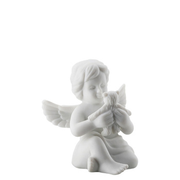 Anioł mały z misiem