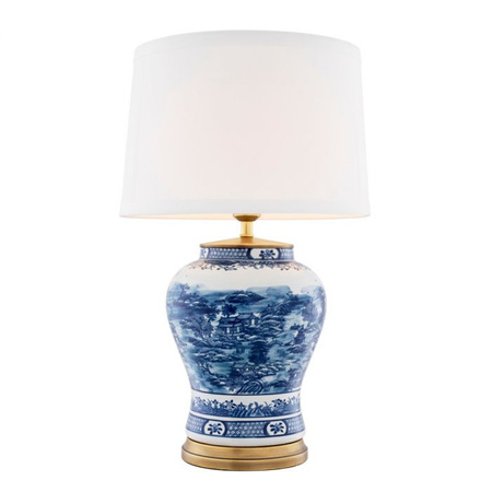 Lampa stołowa Chinese Blue Eichholtz - My Honey Home