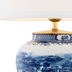 Lampa stołowa Chinese Blue Eichholtz - My Honey Home