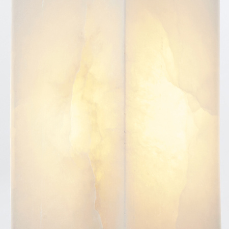 Kinkiet Valencia - 1 źródło światła - Vintage mosiądz