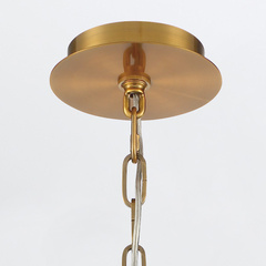 Lampa wisząca Nottingham - 3 źródła światła - Antyczny mosiądz