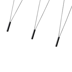 Lampa wisząca Viva V Nero