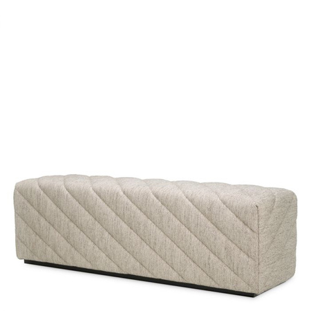 Ławka Avellino splendor light grey Eichholtz