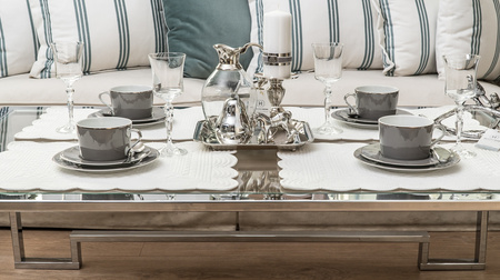 FILIŻANKA  ŚNIADANIOWA NEWDAY - SZARA - 370ML - COTE TABLE - MY HONEY HOME