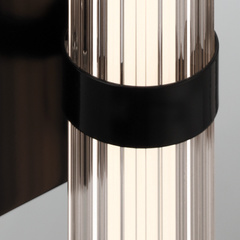 Mały kinkiet LED Fayton - Matowa czerń