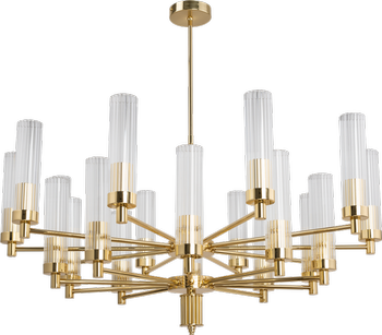 LAMPA WISZĄCA SETI - MOSIĄDZ POLEROWANY - KUTEK MOOD - MY HONEY HOME