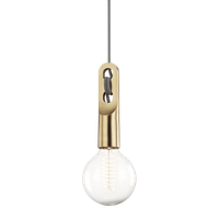 Lampa wisząca 1 LIGHT duża Mitzi