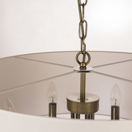 Lampa wisząca ABU DHABI P06871BR-WH