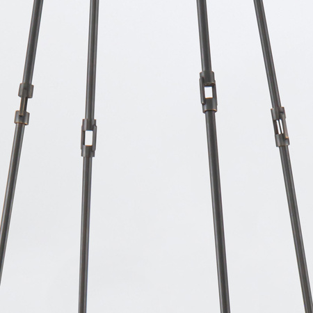 Żyrandol Cairo - 8 źródeł światła - Miejski brąz