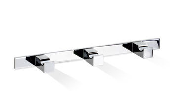 CORNER Wieszak na ubrania z 3 haczykami Decor Walther 3 haczyki Chrom