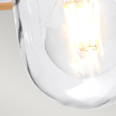 Latarnia wisząca Klampenborg - 1 źródło światła - Srebrna