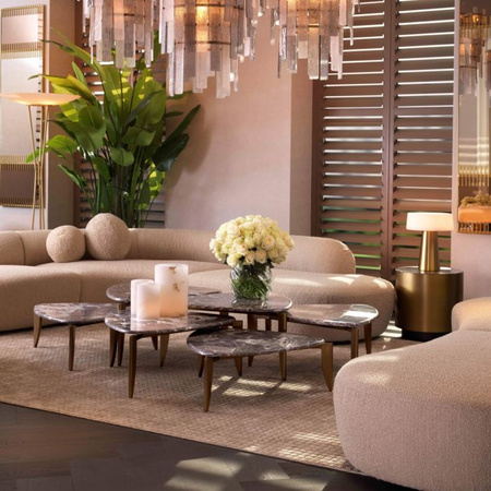 Stolik kawowy Regioni zestaw 3 szt. - Eichholtz - My Honey Home