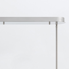 Lampa wyspowa Espada - Polerowany chrom