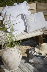 WAZA ANNA - JASNY BRĄZ - 36.5 x 36.5 x 48 CM - LENE BJERRE - MY HONEY HOME