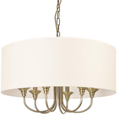 Lampa wisząca ABU DHABI P06871BR-WH