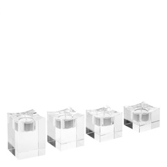 Tealight Holder Giancarlo low set of 4