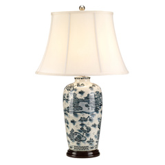 Lampa stołowa Blue Traditional Elstead - My Honey Home