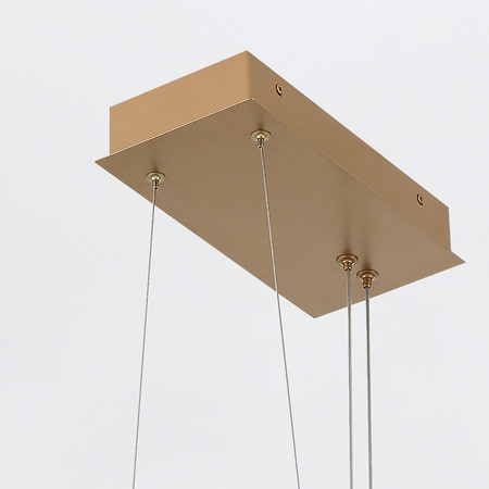 Żyrandol Seraph - Szczotkowane złoto