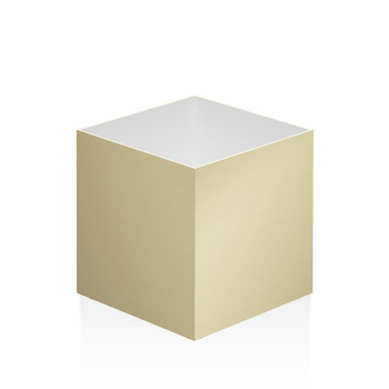 Pudełko Decor Walther matowe złoto 24-karatowe