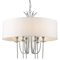 Lampa wisząca LAS VEGAS P06698NI-WH