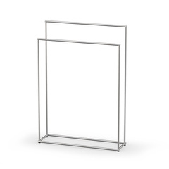 Stojak na ręcznik Decor Walther stal nierdzewna matowa