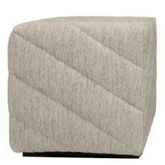 Pufa Avellino splendor light grey Eichholtz