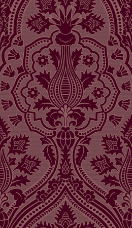 Tapeta Pearwood Pugin Palace Flock Cole&Son - My Honey Home