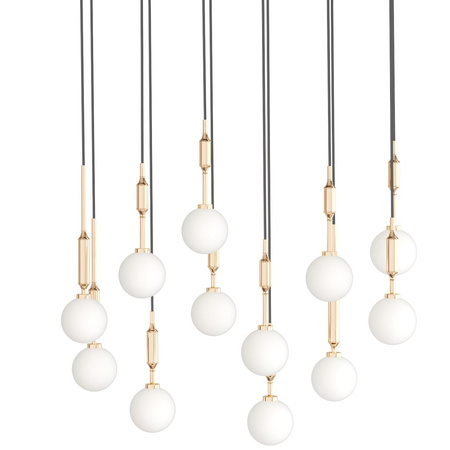 Lampa wisząca Ero XII Gold 80x25