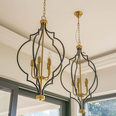 Lampa wisząca NASHVILLE P05186BK