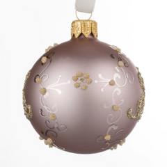BOMBKA CHOINKOWA CADELIA - RÓŻOWA - 6 CM -  LENE BJERRE - MY HONEY HOME