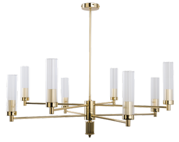 LAMPA WISZĄCA SETI - POLEROWANY MOSIĄDZ - KUTEK MOOD - MY HONEY HOME