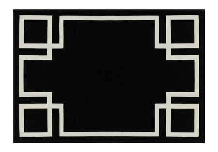 DYWAN HAMPTON BLACK ART DECO 200 x 300 CM FARGOTEX - MY HONEY HOME