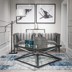 STOLIK CONNOR 100X100X45cm EICHHOLTZ - MY HONEY HOME