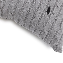 Poszewka dekoracyjna Ralph Lauren Cable Charcoal
