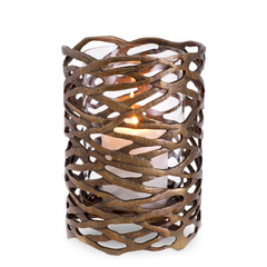 Świecznik Eichholtz Lanai S vintage brass finish