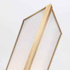 Kinkiet Cairo - 1 źródło światła - Vintage mosiądz