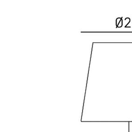 Lampa stołowa MONACO T01885CH-WH