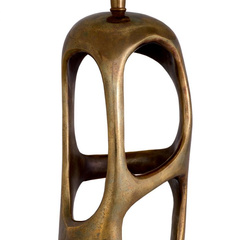 Lampa stołowa Kearny vintage brass finish incl shade Eichholtz