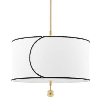 Lampa wisząca 1 LIGHT duża Mitzi