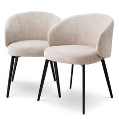 Krzesło do jadalni Lloyd z podłokietnikami zestaw 2 szt. - Eichholtz - My Honey Home