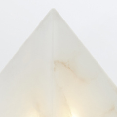 Mały kinkiet LED Caesar - Vintage mosiądz