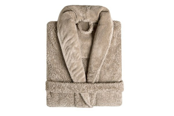 Szlafrok Kąpielowy Graccioza Long Double Loop L Stone