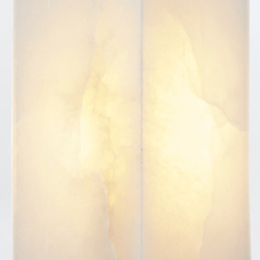 Kinkiet Valencia - 1 źródło światła - Vintage mosiądz