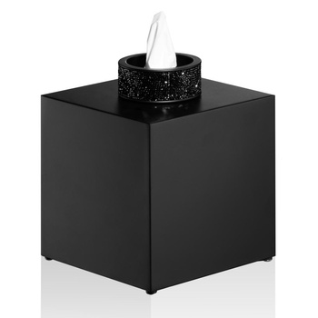 Pudełko na chusteczki Decor Walther Czarny mat