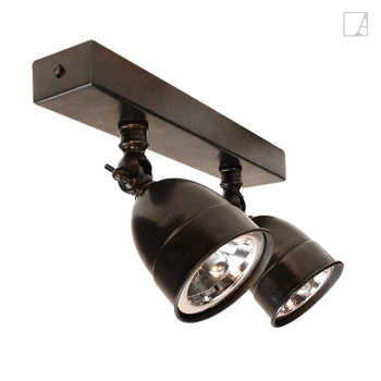 Lampa kierunkowa Authentage Poire z dodatkowym montowaniem