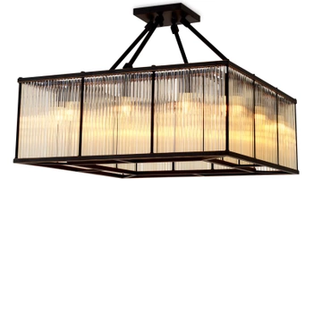 Żyrandol Bernardi Square bronze highlight finish94051950 Eichholtz